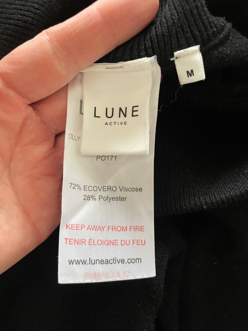 Lune Active OLLY high waisted knit pants-Medium - Picture 5 of 8